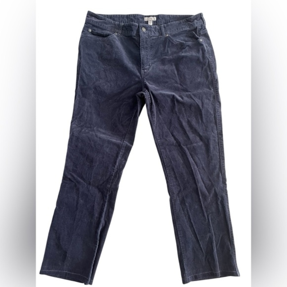 Peter Millar Dark Blue Corduroy Pants